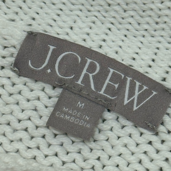 J. Crew White Rollneck Sweater - Picture 2 of 4